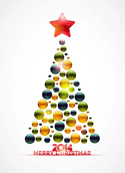 Vector árbol de Navidad — Archivo Imágenes Vectoriales