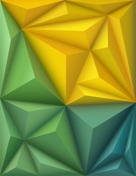 Абстрактный фон в стиле оригами — стоковый вектор