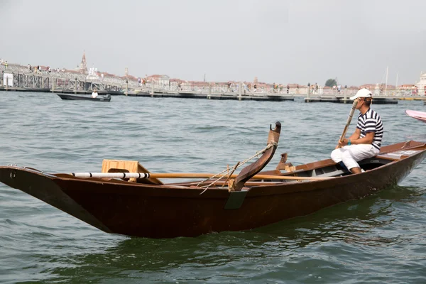 在威尼斯的帆船赛 — 图库照片