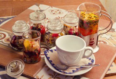 bitkisel çay toplama