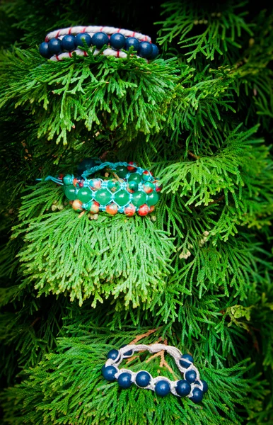 Bracelet with beads — Stock Photo, Image