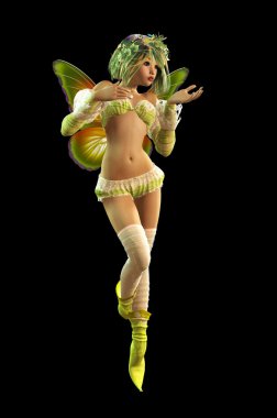 sevimli peri, 3d cg