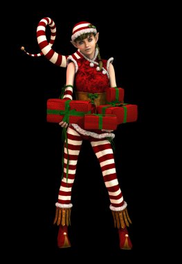 Noel babalar küçük yardımcısı sophie ca, 3d cg