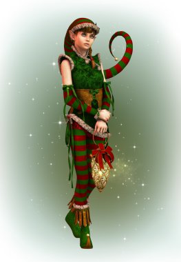 Noel babalar küçük yardımcısı amy, 3d cg