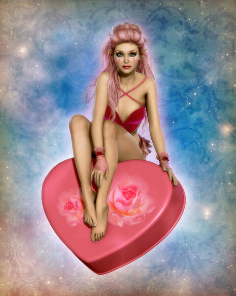 My Valentine's Gift 3d CG
