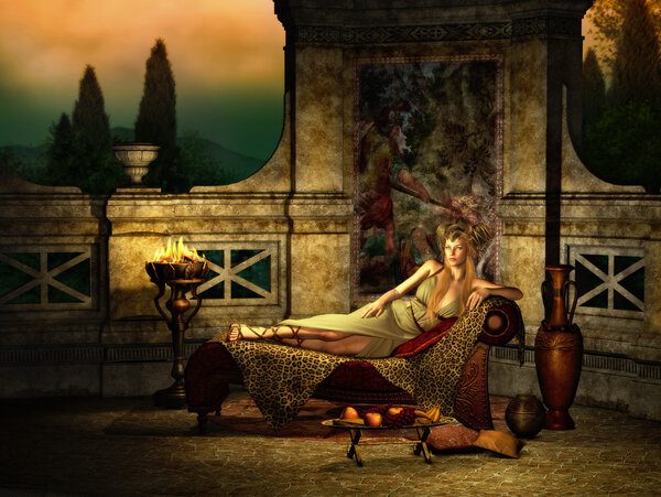 Relaxing Environment 3d CG