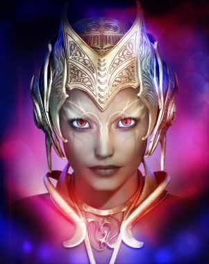 Karanlık peri, 3d cg