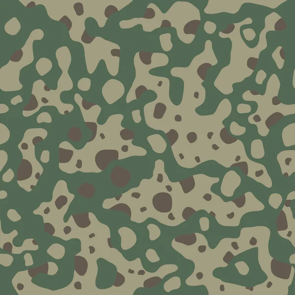 Bulles Forme Camouflage Fond Vêtements Style Militaire Chasse Modèle Sans — Image vectorielle