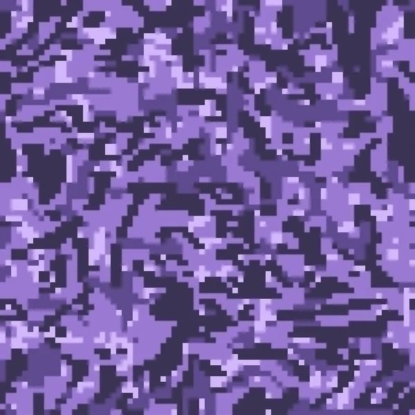 数字伪装图案背景 无缝矢量 经典军装风格 遮蔽军队迷彩 重复打印壁纸或织物上的打印 紫色纹理 — 图库矢量图片