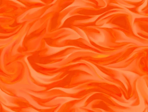 Płynna Faktura Ognia Ręcznie Narysowane Tło Płomienia Zbliżenie Firestorm Pomarańczowa — Zdjęcie stockowe