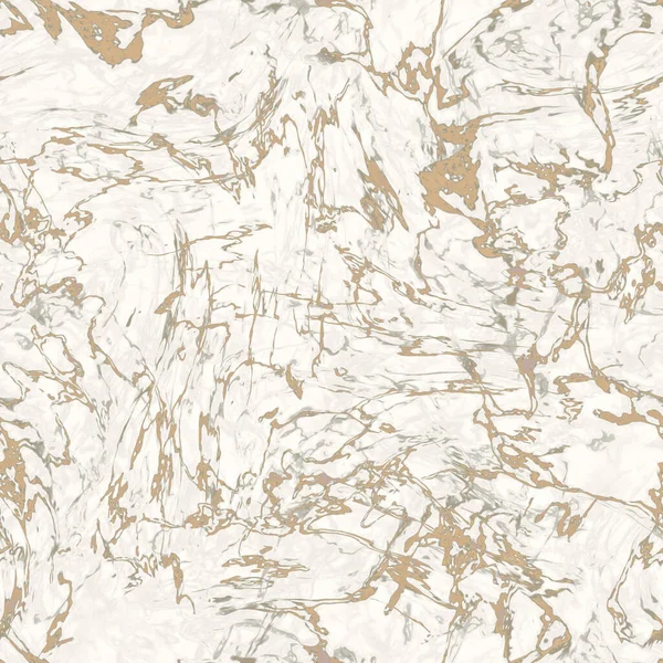 白色和金色大理石背景 惊人的无缝图案 抽象的石头纹理 适合墙纸 邀请函 库存说明 — 图库照片