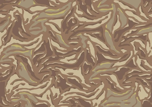 Textura Camuflaje Para Ropa Militar Cebra Elegante Safari Camuflaje Fondo — Archivo Imágenes Vectoriales