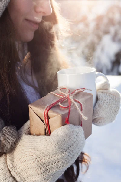 Winter tea — Zdjęcie stockowe