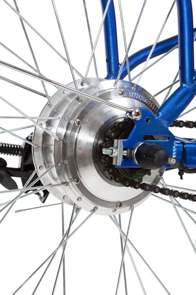 Fiets achterwiel detail — Stockfoto