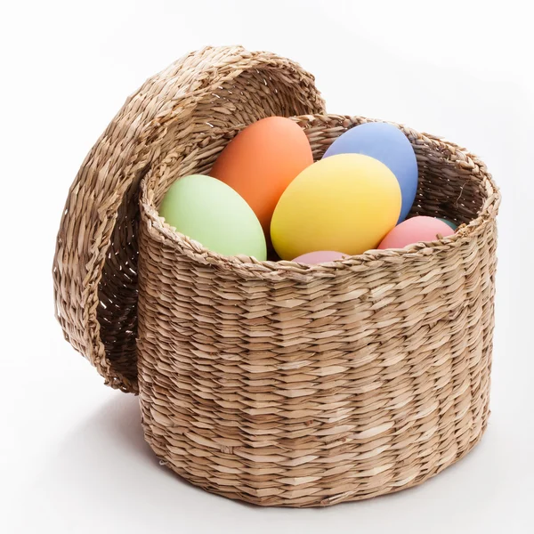 Color eggs for holiday easter — Stock Photo, Image