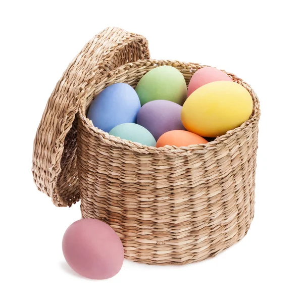 Color eggs for holiday easter — Stock Photo, Image