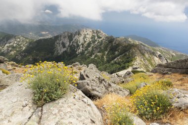 dağlar uçurumlar, güzel manzara, elba Adası, İtalya