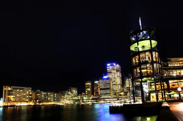 Sydney Harbour with Opera House and Bridge — Stock Photo, Image