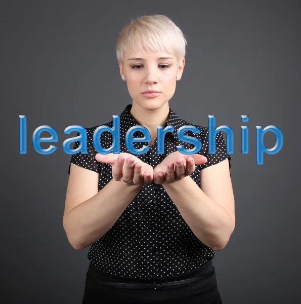 Liderlik iş konsepti — Stok fotoğraf