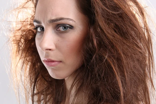 Young brunette portrait — Stock Photo, Image