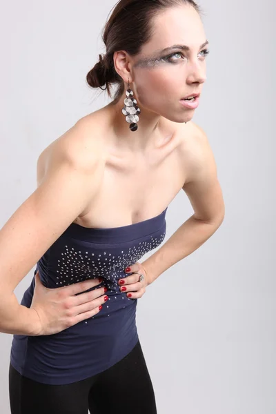 Young brunette portrait — Stock Photo, Image