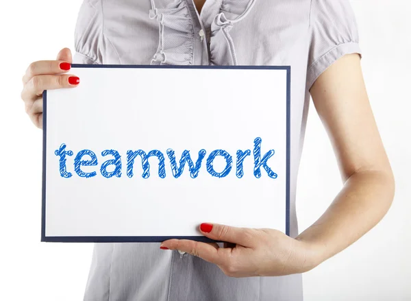 Teamwork business concept — Stock Photo, Image