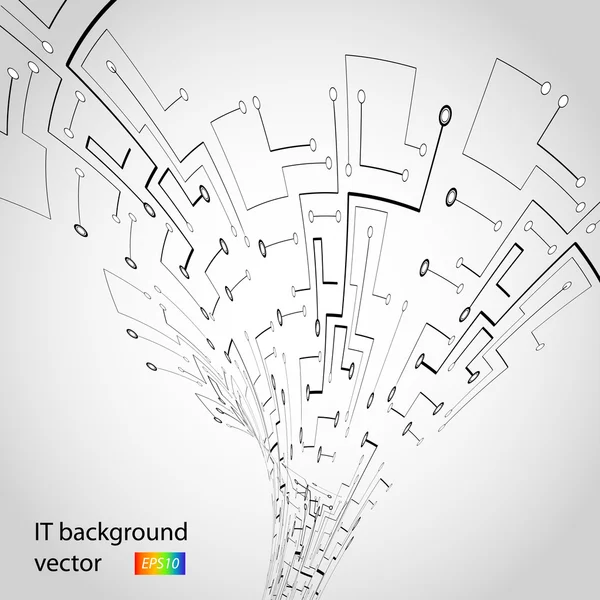 Fondo de microchip —  Fotos de Stock