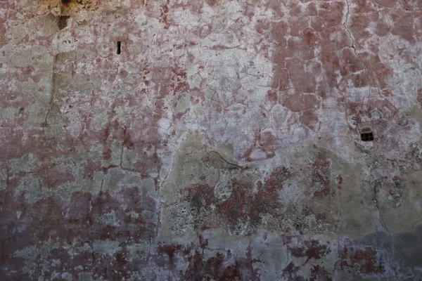 Muur achtergrond - oude muur met een stof en graaft — Stockfoto