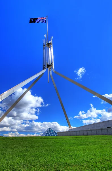 Casa do Parlamento em Canberra, ACT, Austrália — Fotografia de Stock