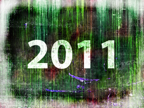 2011 Grunge background — Stock Photo, Image