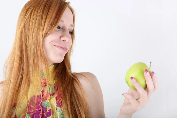 Healthy Eating Woman — Stock Photo, Image