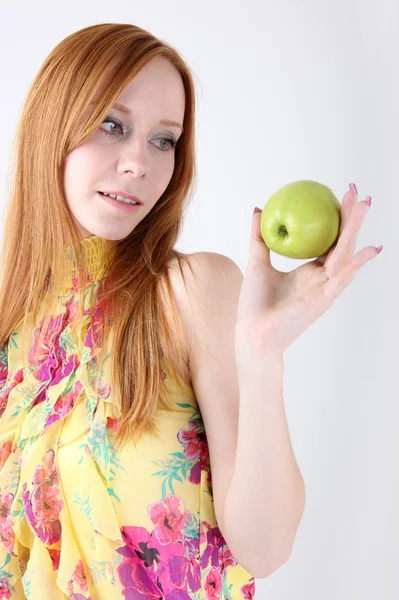 Healthy Eating Woman — Stock Photo, Image