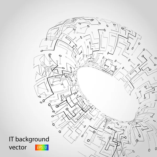 Fondo de microchip —  Fotos de Stock