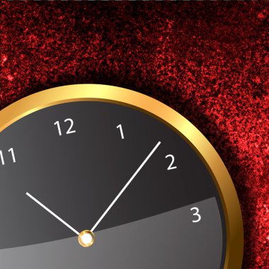 Modern dokulu duvar saati