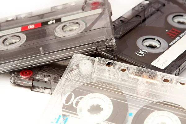 Cassette achtergrond — Stockfoto