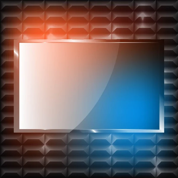 Plasma TV on the wall — Stock Photo, Image
