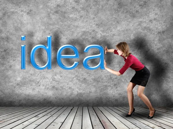 Idea business concept — Stock Photo, Image