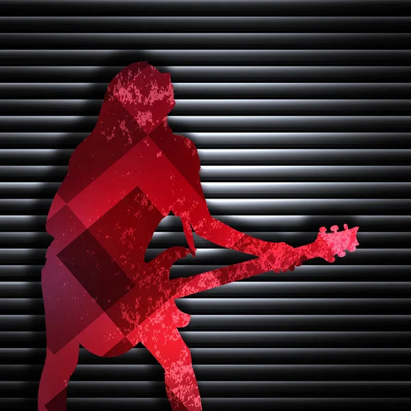 Абстрактная текстура гитариста — стоковое фото