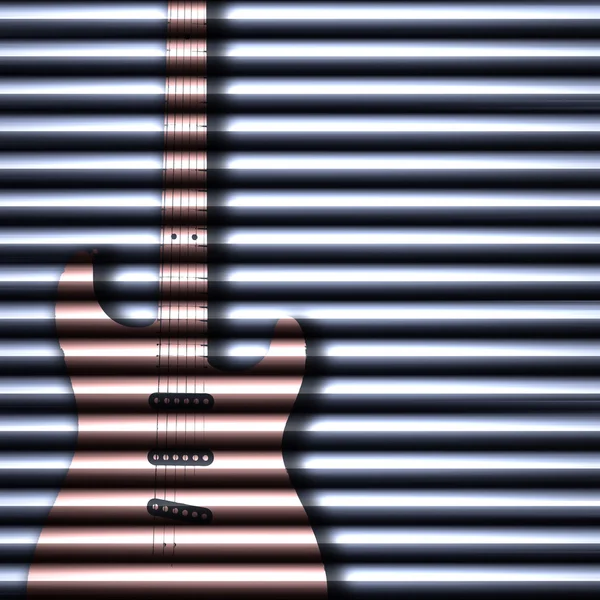 Fondo de textura de guitarra abstracta — Foto de Stock