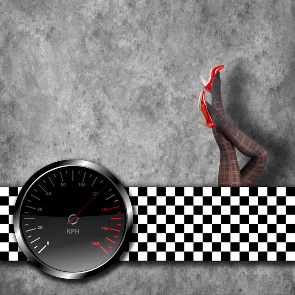 Speedometer background — Stock Photo, Image