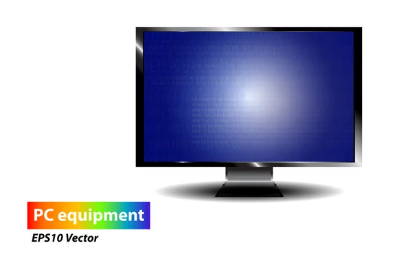 Monitor vector — Stock Vector