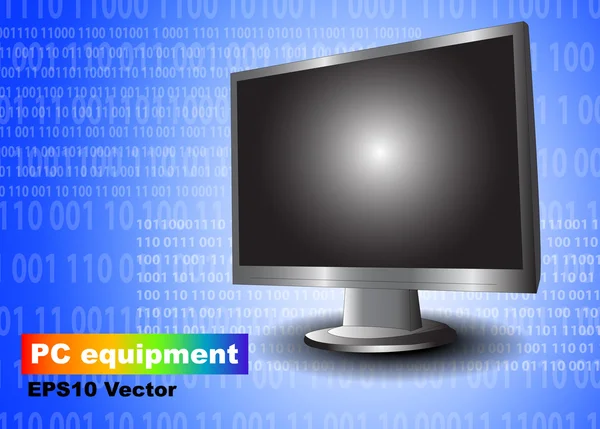 Monitor vector — Stock Vector