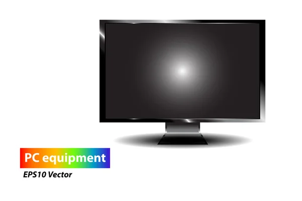 Vector de monitor — Vector de stock