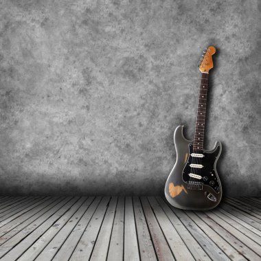 Gitar odada.