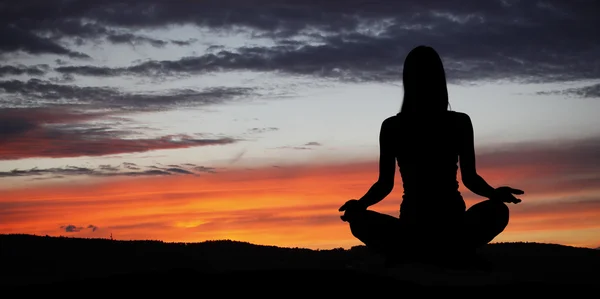 Yoga — Stockfoto