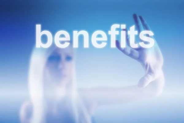 Benefits concept — Stock Photo, Image