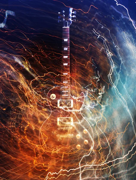 Elektrische gitaar concept — Stockfoto