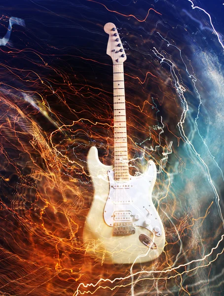 Elektrische gitaar concept — Stockfoto