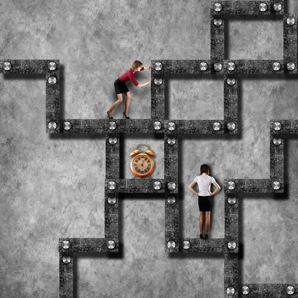 Labyrinth business concept — Stock Photo, Image