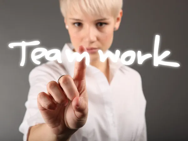 Teamwork business concept — Stock Photo, Image